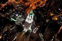 World & Travel: New York City at night, New York, United States