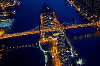 World & Travel: New York City at night, New York, United States