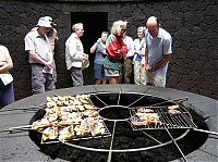 World & Travel: El diablo restaurant, Timanfaya National Park, Lanzarote, Spain