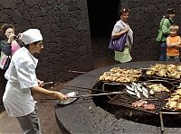 World & Travel: El diablo restaurant, Timanfaya National Park, Lanzarote, Spain