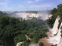 World & Travel: The Devil's Throat (Garganta do diablo), Iguazu river, Brazil, Argentina border