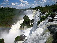 World & Travel: The Devil's Throat (Garganta do diablo), Iguazu river, Brazil, Argentina border