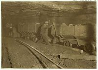 World & Travel: Child miners, 20th century, United States