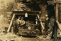 World & Travel: Child miners, 20th century, United States