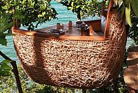 World & Travel: Tree pod dining, Soneva Kiri Resort, Thailand