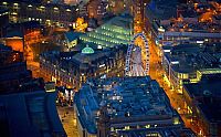 Trek.Today search results: Bird's eye view of Great Britain at night by Jason Hawkes