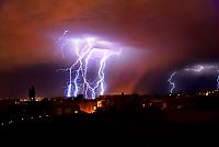 World & Travel: Storm, Albuquerque, New Mexico, United States