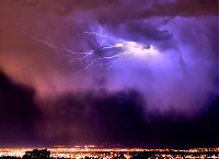 World & Travel: Storm, Albuquerque, New Mexico, United States