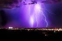 World & Travel: Storm, Albuquerque, New Mexico, United States