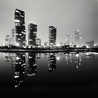 Trek.Today search results: black and white night world cityscape photography