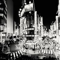 Trek.Today search results: black and white night world cityscape photography