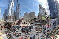 World & Travel: Construction of the World Trade Center