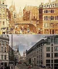 Trek.Today search results: History: London then and now, 1897-2012, England, United Kingdom