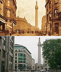 World & Travel: History: London then and now, 1897-2012, England, United Kingdom