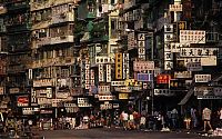 World & Travel: Kowloon Walled City enclave, Kowloon, Hong Kong, China
