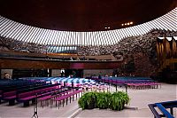 World & Travel: Temppeliaukio Rock Church, Töölö, Helsinki, Finland