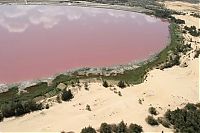 Trek.Today search results: Lake Retba, Lac Rose, Dakar, Senegal