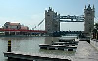 World & Travel: Cloned London Tower Bridge in Suzhou, Jiangsu province, China