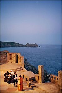 World & Travel: The Minack Theatre, Land's End, Cornwall, England, United Kingdom