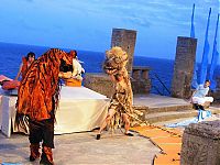 World & Travel: The Minack Theatre, Land's End, Cornwall, England, United Kingdom