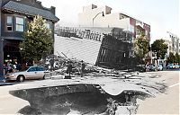 World & Travel: 1906 and Today, The Earthquake Blend by Shawn Clover