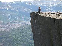 Trek.Today search results: Preikestolen, Hyvlatonnå, Preacher's Pulpit Rock, Lysefjorden, Forsand, Ryfylke, Norway