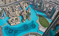 Trek.Today search results: Record fountain system set, Burj Khalifa Lake, Dubai, United Arab Emirates