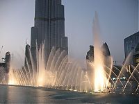 Trek.Today search results: Record fountain system set, Burj Khalifa Lake, Dubai, United Arab Emirates