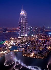 Trek.Today search results: Record fountain system set, Burj Khalifa Lake, Dubai, United Arab Emirates