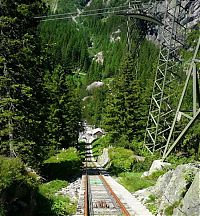 Trek.Today search results: Gelmerbahn funicular railway, Handeck, Bern, Switzerland