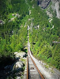 Trek.Today search results: Gelmerbahn funicular railway, Handeck, Bern, Switzerland