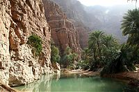Trek.Today search results: Wadi Shab geologic formations, Sur, Oman
