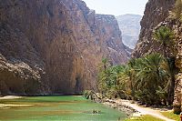 Trek.Today search results: Wadi Shab geologic formations, Sur, Oman