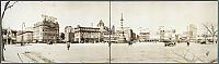 World & Travel: History: Panoramic black and white photos of New York City, 1902-1913, United States