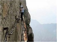 World & Travel: Hua shan hiking trail, Huayin, Shaanxi province, China