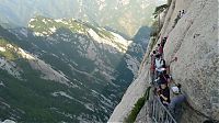 Trek.Today search results: Hua shan hiking trail, Huayin, Shaanxi province, China