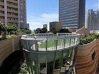 Trek.Today search results: Namba Parks, rooftop tower gardens, Naniwa-ku, Osaka, Japan