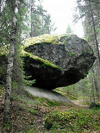 Trek.Today search results: Kummakivi strange rock, Valtola, Southern Savonia, Finland