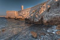 Trek.Today search results: Château d'If fortress on the island of If, Frioul Archipelago, Bay of Marseille, Mediterranean Sea, France