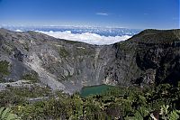 World & Travel: volcanic crater lake