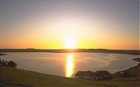 World & Travel: volcanic crater lake