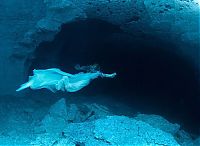 Trek.Today search results: Cave diving with Natalia Avseenko, Orda cave, Perm region, Ural, Russia