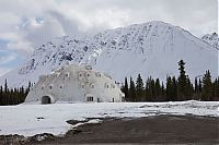 World & Travel: Abandoned Igloo Hotel, Igloo City, Cantwell, Alaska, United States