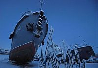 World & Travel: Oymyakon, Indigirka River, Sakha Republic, Russia