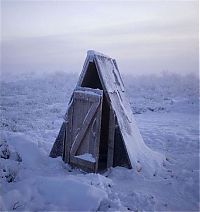 World & Travel: Oymyakon, Indigirka River, Sakha Republic, Russia