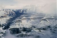 Trek.Today search results: Grand Canyon covered with snow, Arizona, United States