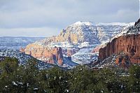 Trek.Today search results: Grand Canyon covered with snow, Arizona, United States