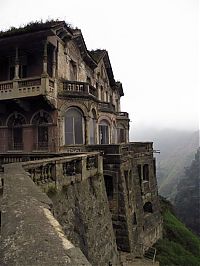 World & Travel: The Hotel del Salto, Tequendama Falls, Bogotá River, Colombia