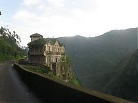 World & Travel: The Hotel del Salto, Tequendama Falls, Bogotá River, Colombia