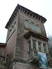 World & Travel: The Hotel del Salto, Tequendama Falls, Bogotá River, Colombia